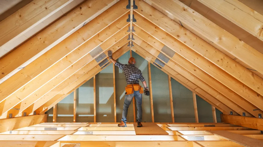 Dachstuhl Holzbau